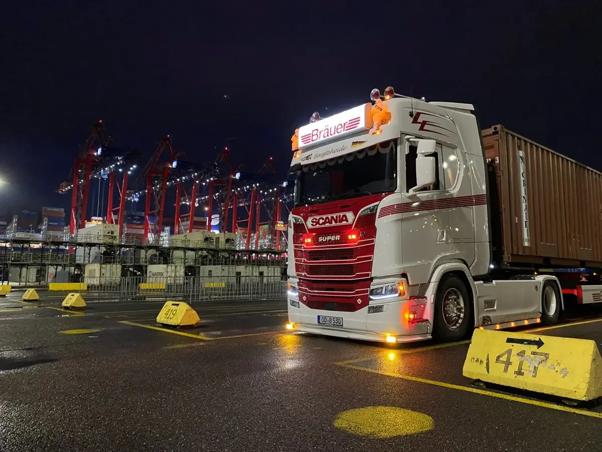 LKW Exportabfertigung
